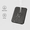 S size black 3D honeycomb backpack ventilation back panel care