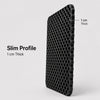 S size black 3D honeycomb backpack ventilation back panel thickness