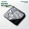 Water repellent Dyneema DCF1.0 lightweight wallet with zipper closure