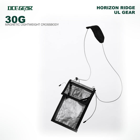 30g Dyneema Composite Fabric crossbody passport phone pouch by OCE GEAR