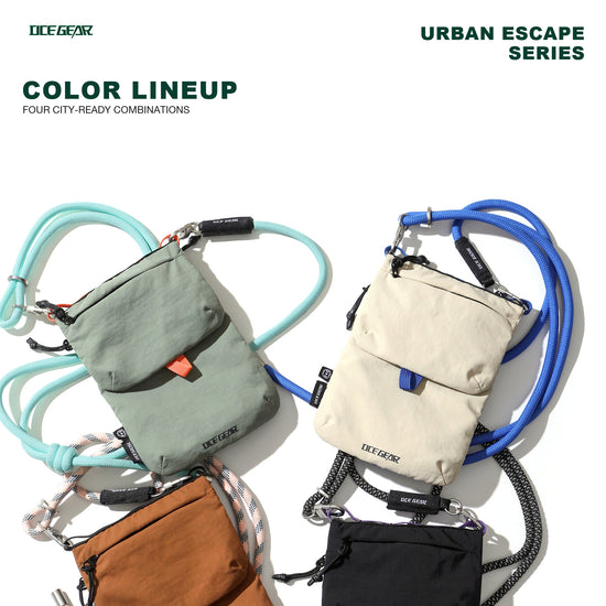 OCE GEAR Flip Fit RFID crossbody phone bag four color lineup
