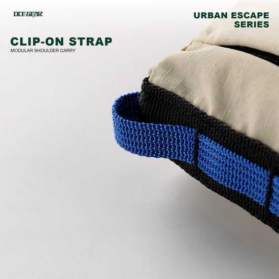 OCE GEAR Flip Fit crossbody phone bag clip on strap detail