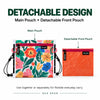 OCE GEAR main pouch with detachable DCF front pouch