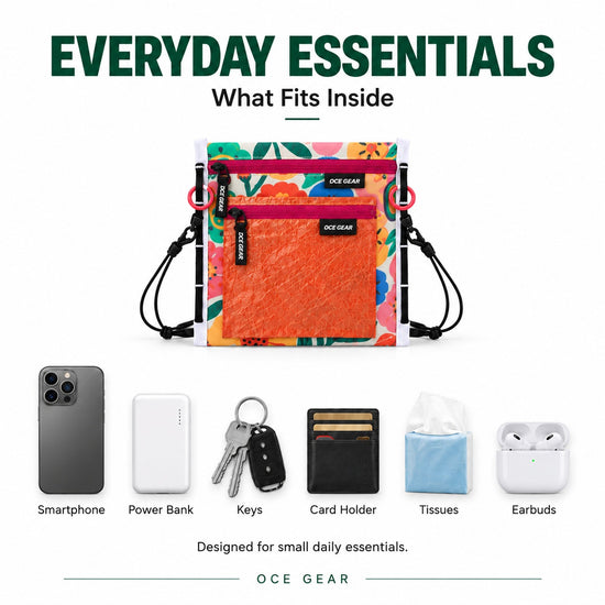 OCE GEAR compact pouch for phone keys cards and daily essentials