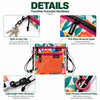 OCE GEAR crossbody pouch zipper hook key clip and attachment ring details