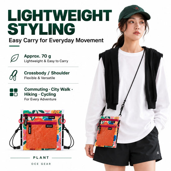 OCE GEAR lightweight modular crossbody pouch for everyday carry