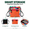 OCE GEAR modular crossbody pouch with organized multi-zone storage