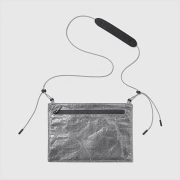 OCE GEAR OG-2434 Dyneema ultralight crossbody pouch in Silver Gray