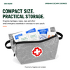 OCE GEAR first aid pouch holding compact emergency essentials; supplies not included
