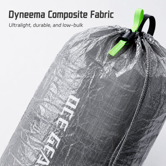 Large stuff sack Dyneema Composite Fabric detail