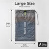 Large Dyneema stuff sack size guide 41 by 20 cm