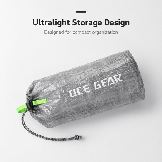 OCE GEAR Medium Dyneema stuff sack brand detail