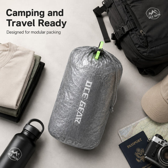 Medium Dyneema stuff sack for camping and travel