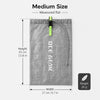 Medium Dyneema stuff sack size guide 35 by 17 cm