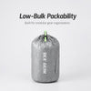 Small ultralight stuff sack packability