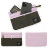 Matching removable organizer pouch with zipper pocket, snap button, and OCE GEAR logo patch