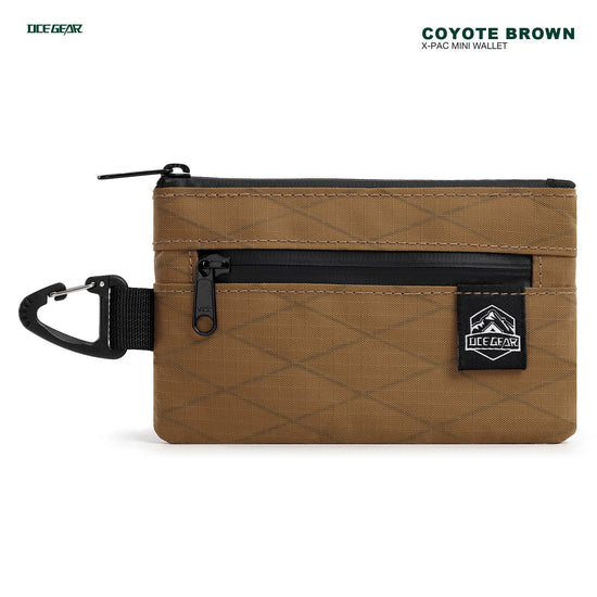 OCE GEAR X-Pac EDC Mini Card Wallet Coyote Brown SKU OG-2502-CB