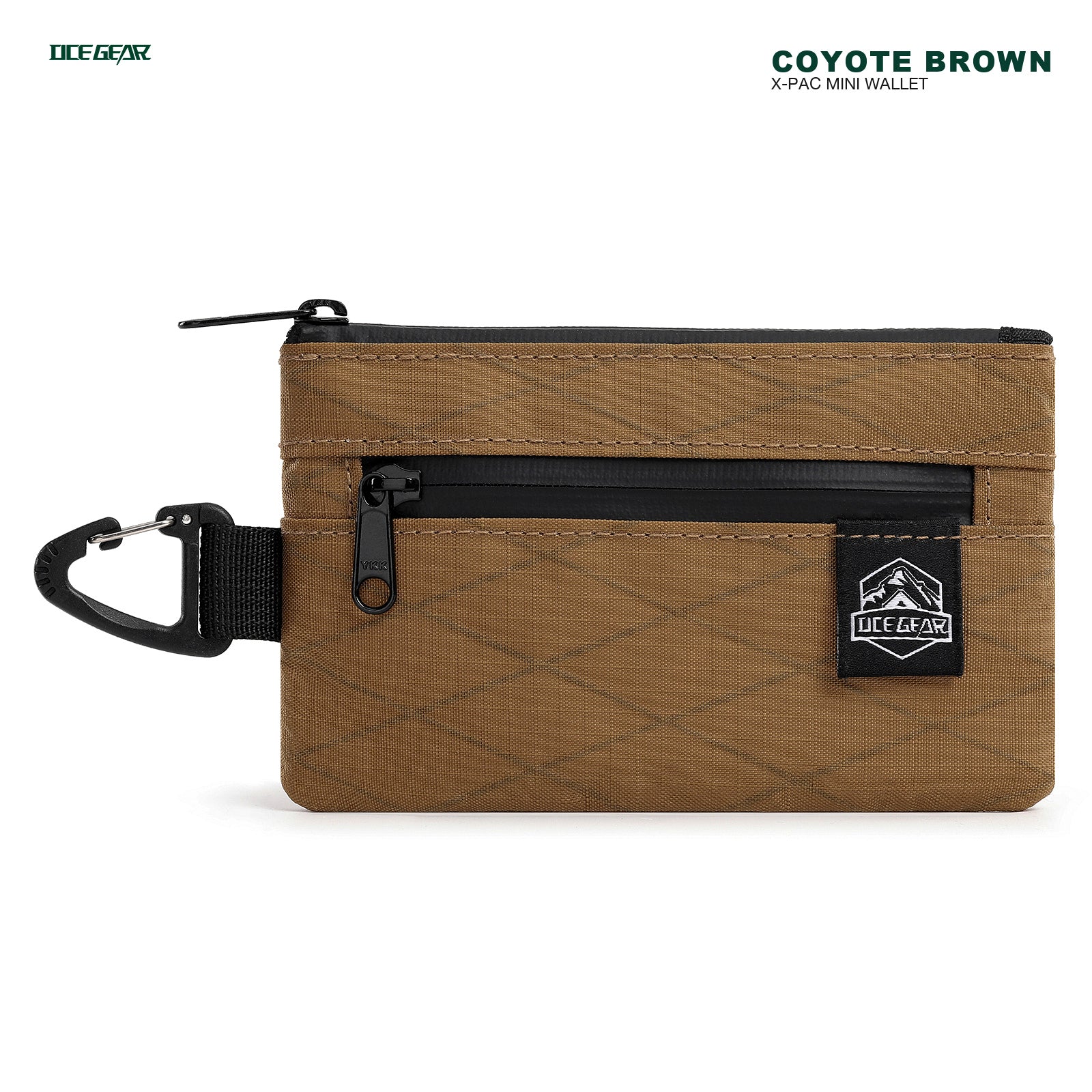OCE GEAR X-Pac EDC Mini Card Wallet Coyote Brown SKU OG-2502-CB