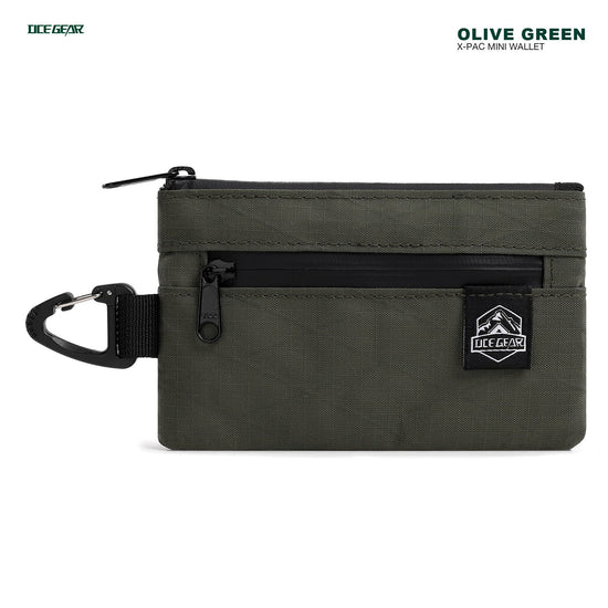 OCE GEAR X-Pac EDC Mini Card Wallet Olive Green SKU OG-2502-OG