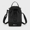 750ml water bottle crossbody bag with adjustable drawcord sleeve