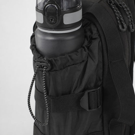 Adjustable drawcord sleeve on 750ml bottle carrier