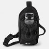 OCE GEAR 750ml water bottle sling bag black front view