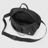 Internal organizer space inside compact bottle sling bag
