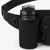 Side bottle holder detail on 750ml water bottle waist pack