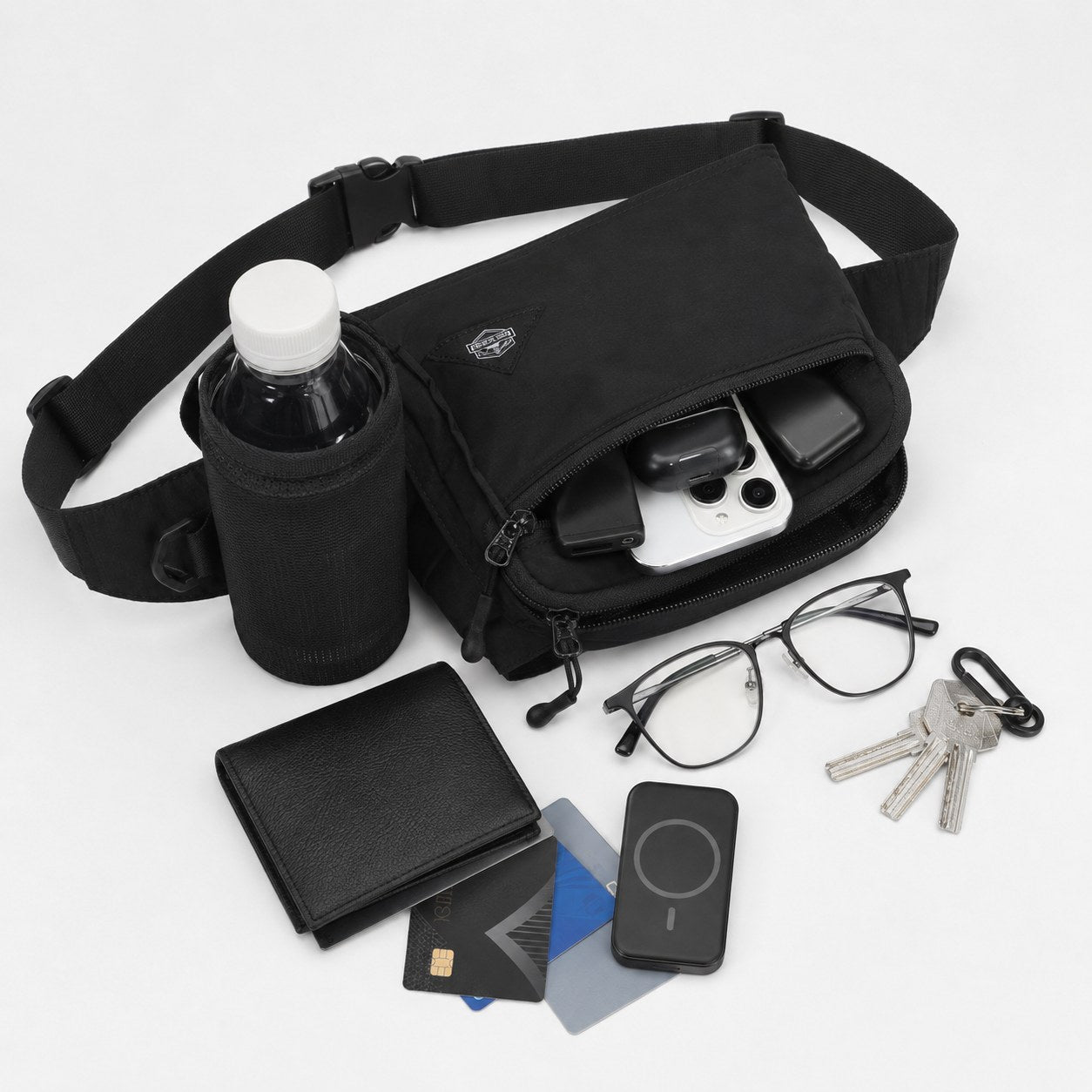 OCE GEAR waist pack carrying bottle phone keys and daily essentials