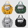 Four color options for OCE GEAR 2-in-1 packable travel duffel tote bag