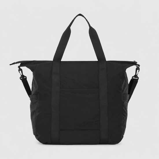 Rear luggage sleeve on OCE GEAR travel tote bag