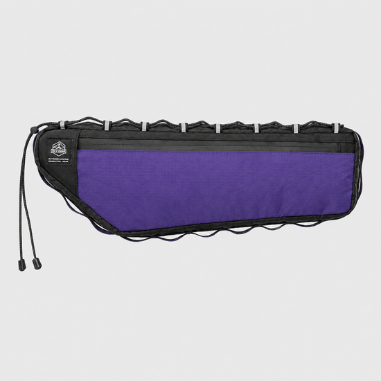 Purple XPAC bike frame bag
