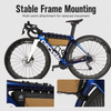 Multi point mounting bike frame bag detail
