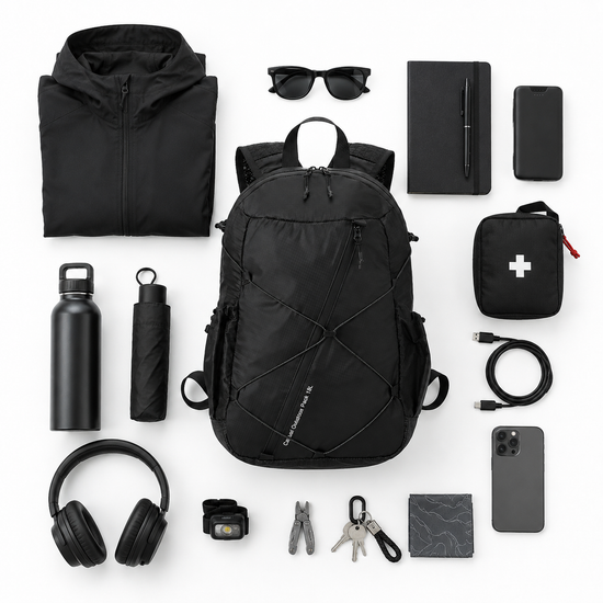 18L lightweight outdoor backpack carrying daily travel essentials