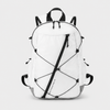 OCE GEAR 18L FIBERMAX44 lightweight outdoor backpack white front view