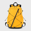 Yellow 18L lightweight daypack with front bungee cord